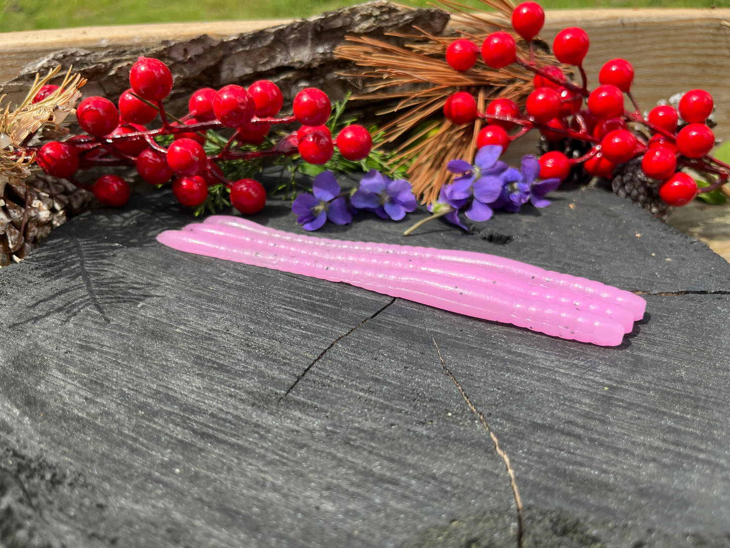 6 inch Finesse worm (8 pack)